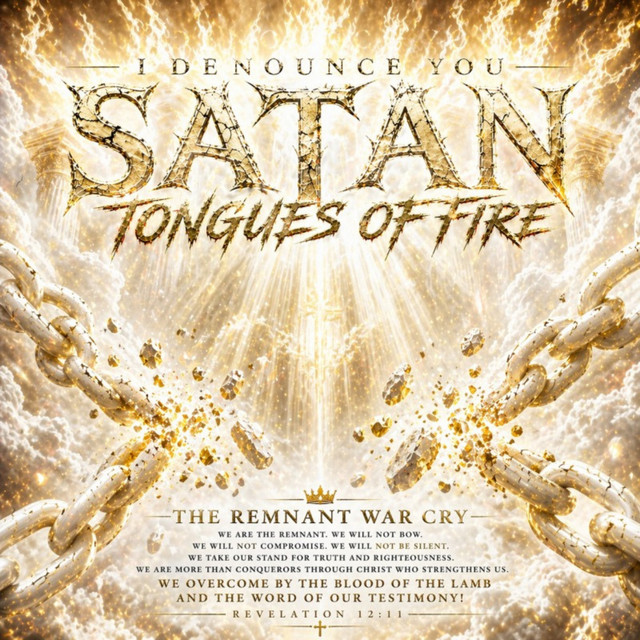 Artwork for I DENOUNCE YOU SATAN (Tongues Of Fire)