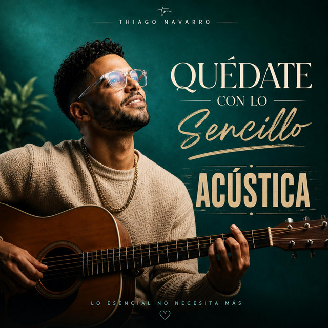 Artwork for Quédate con lo sencillo (versión acústica)