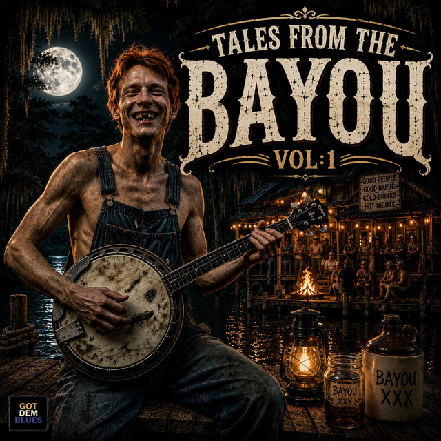 Artwork for Tales From The Bayou VOL:1 (Dark Blues)
