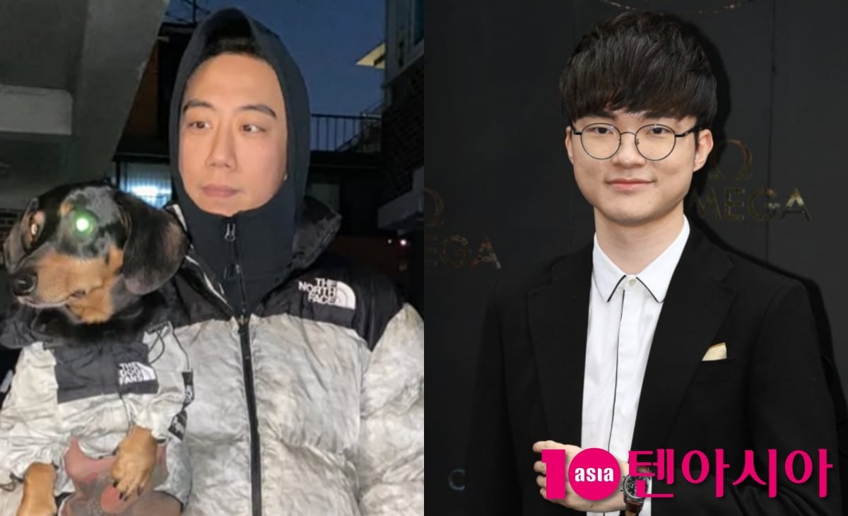 Composite of Northface God and Faker used to illustrate the apology