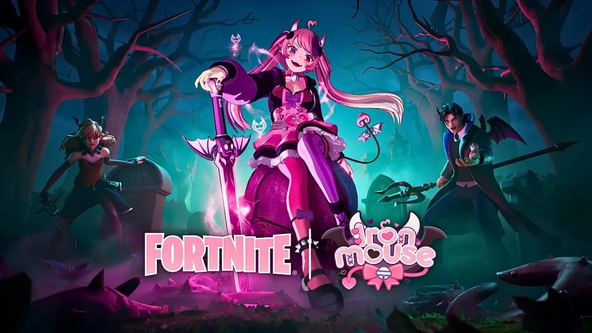 GosuGamers' lead image for the Fortnite x Ironmouse story
