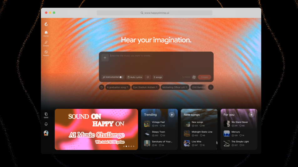 Image for Alibaba enters AI song generation with HappyShrimp 1.0 and a Chinese label partner