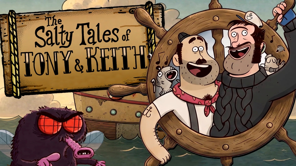 Image for Bento Box co-founder Joel Kuwahara shows an AI-assisted animated pilot, The Salty Tales of Tony & Keith