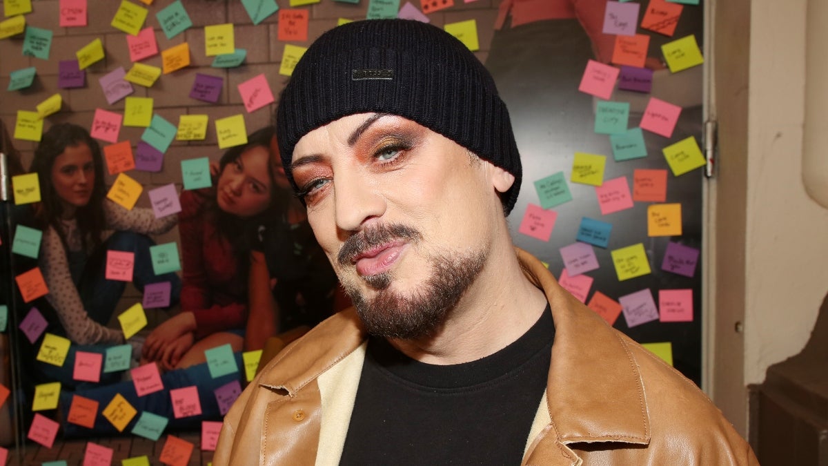 Image for Boy George leaves London's Jesus Christ Superstar after backlash to his AI-made song