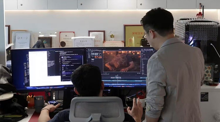 Image for Chinese cities court AI filmmakers with cheap rent, living allowances and computing vouchers