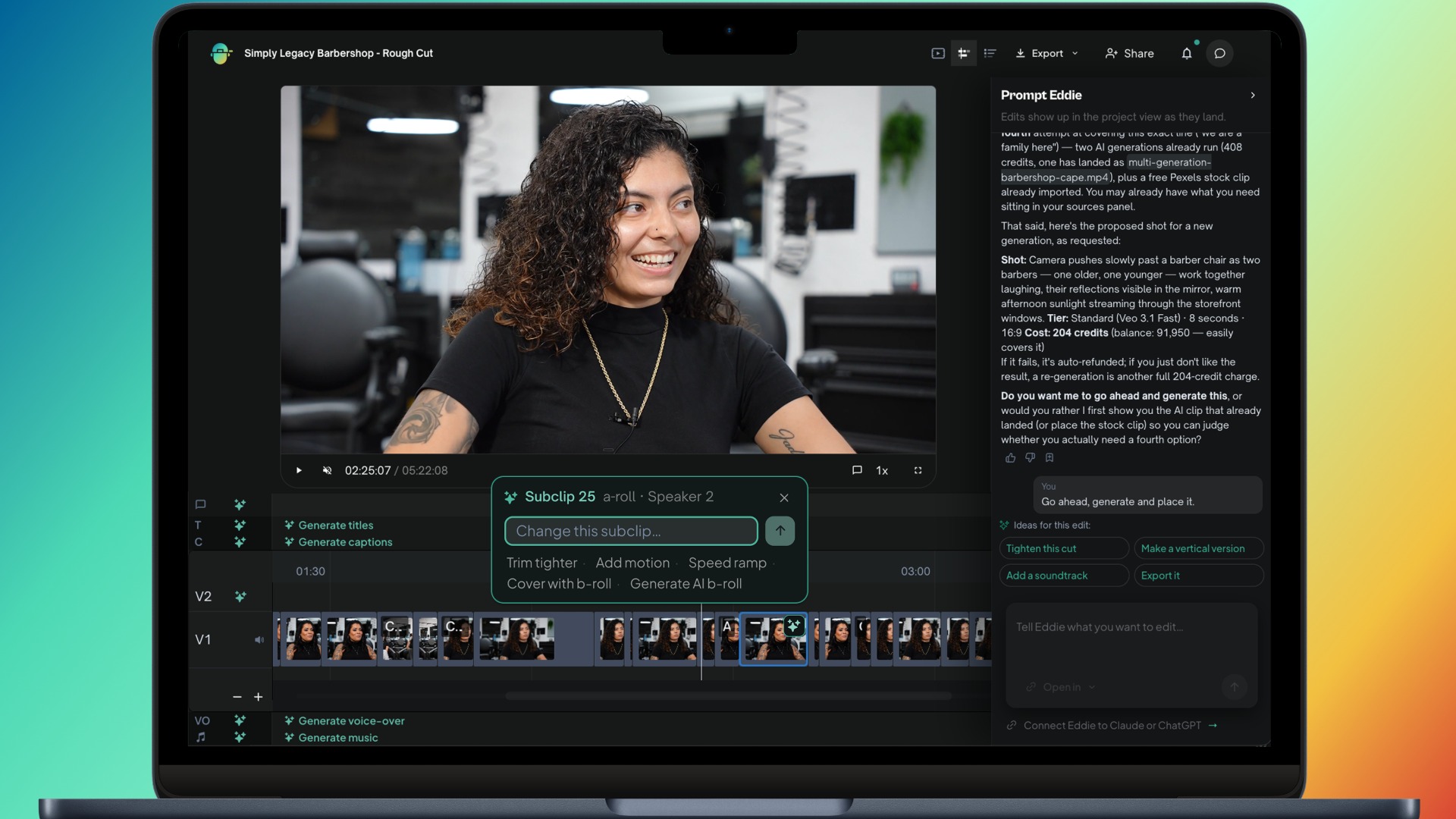 Image for Eddie AI v4 hands assistant-cut edits to Premiere, Resolve and Avid, with C2PA credentials and on-site hosting