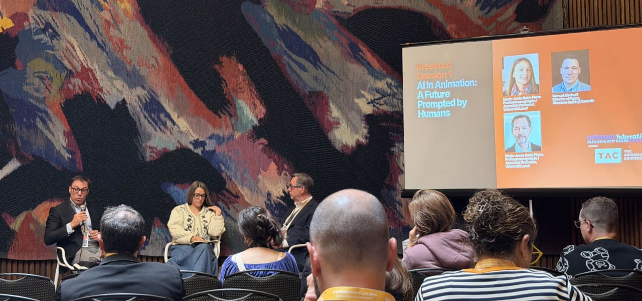 Image for Ottawa animation conference panel asks where AI assistance ends and authorship begins