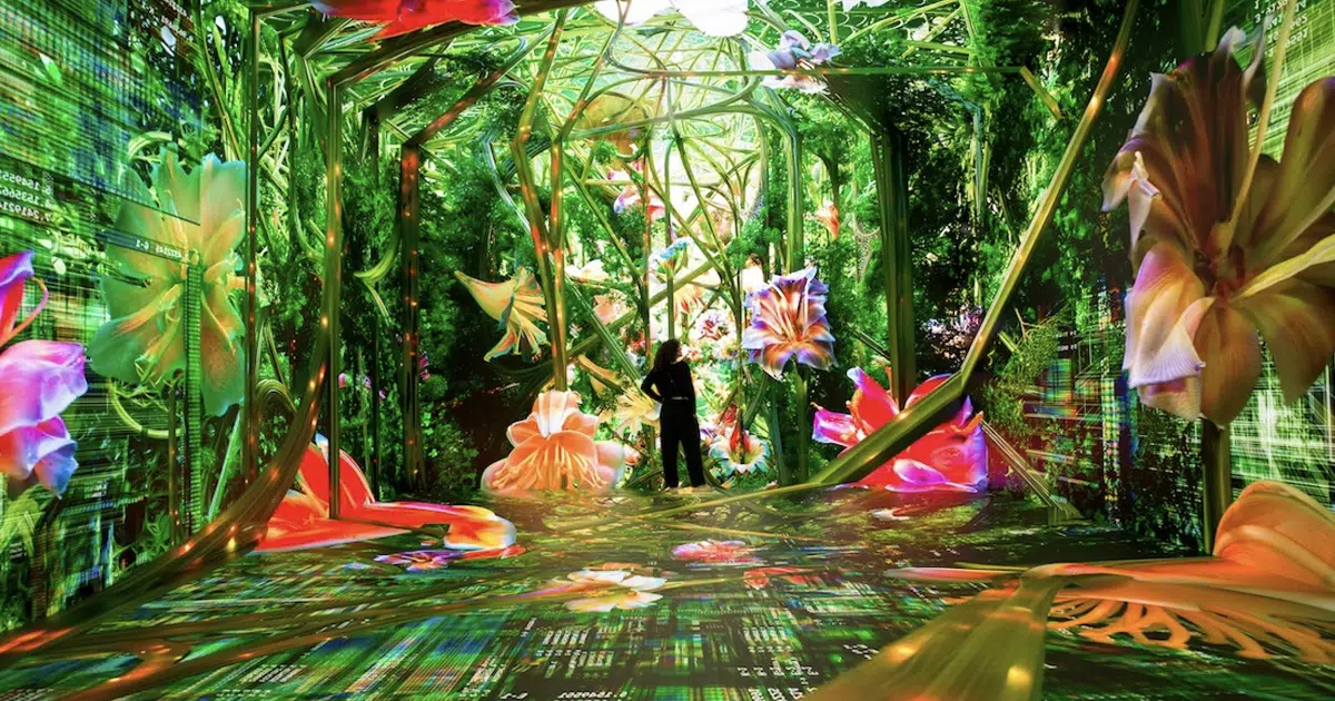 Image for Refik Anadol's DATALAND opens in Los Angeles with an AI rainforest exhibition