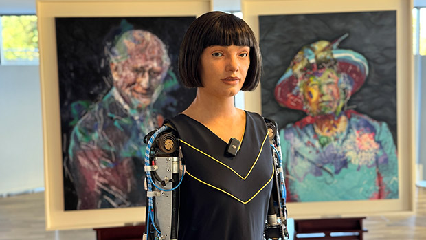 Image for Robot artist Ai-Da is credited as executive producer and co-director of a four-part documentary series