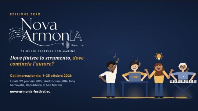 Image for San Marino's Nova Armonia festival opens a call for AI-made songs, judged on how they were made