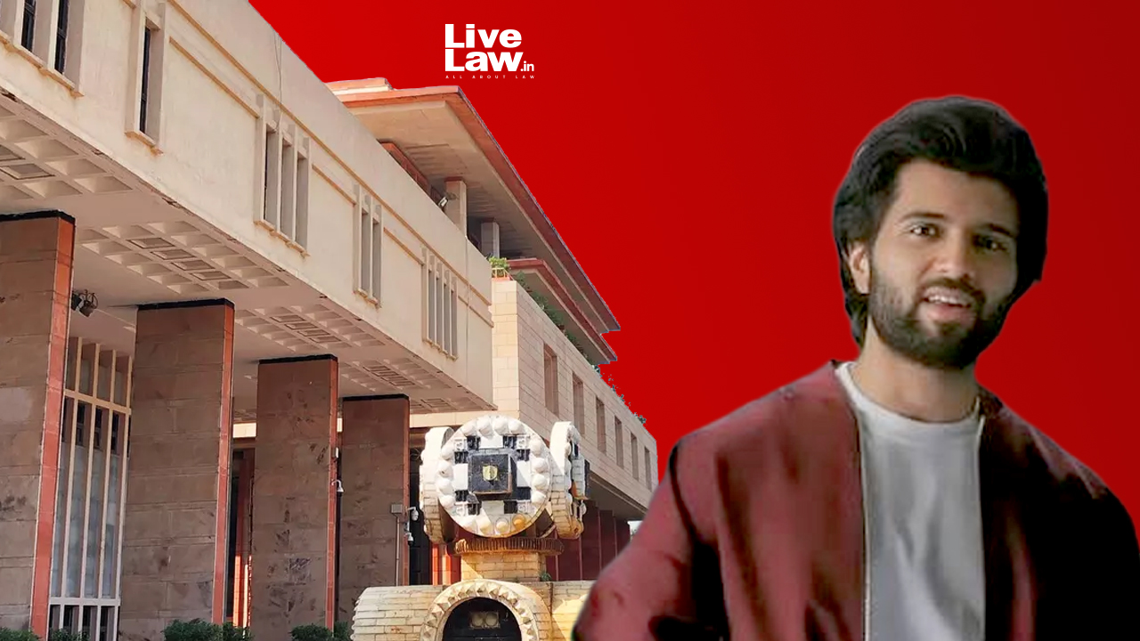 Livelaw's picture for the hearing, showing the actor alongside the court story