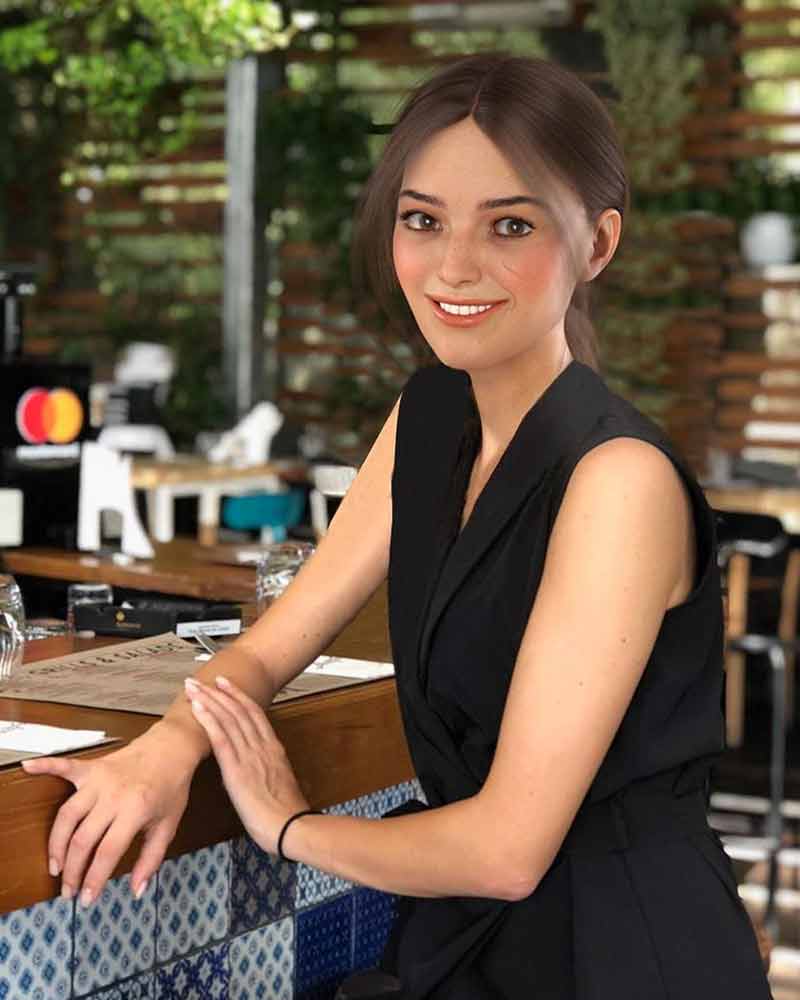 Portrait of Ana Tobor