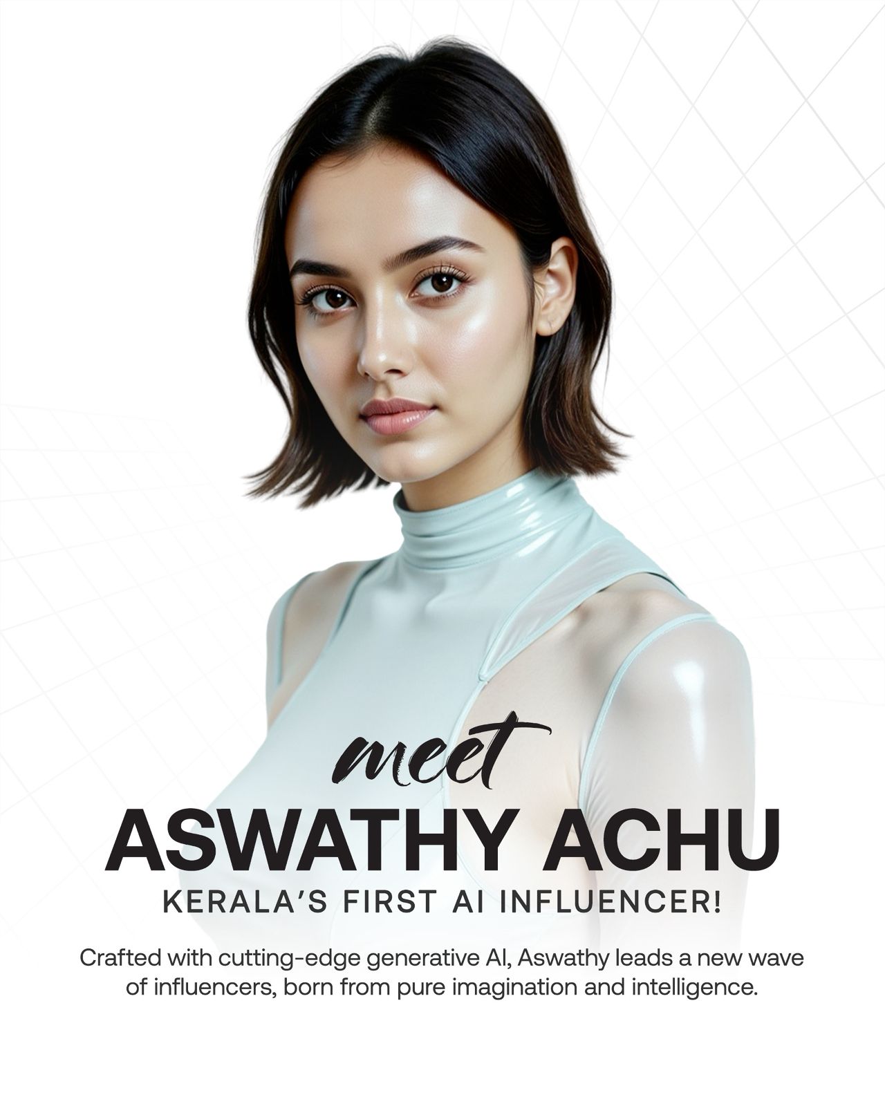 Portrait of Aswathy Achu AI