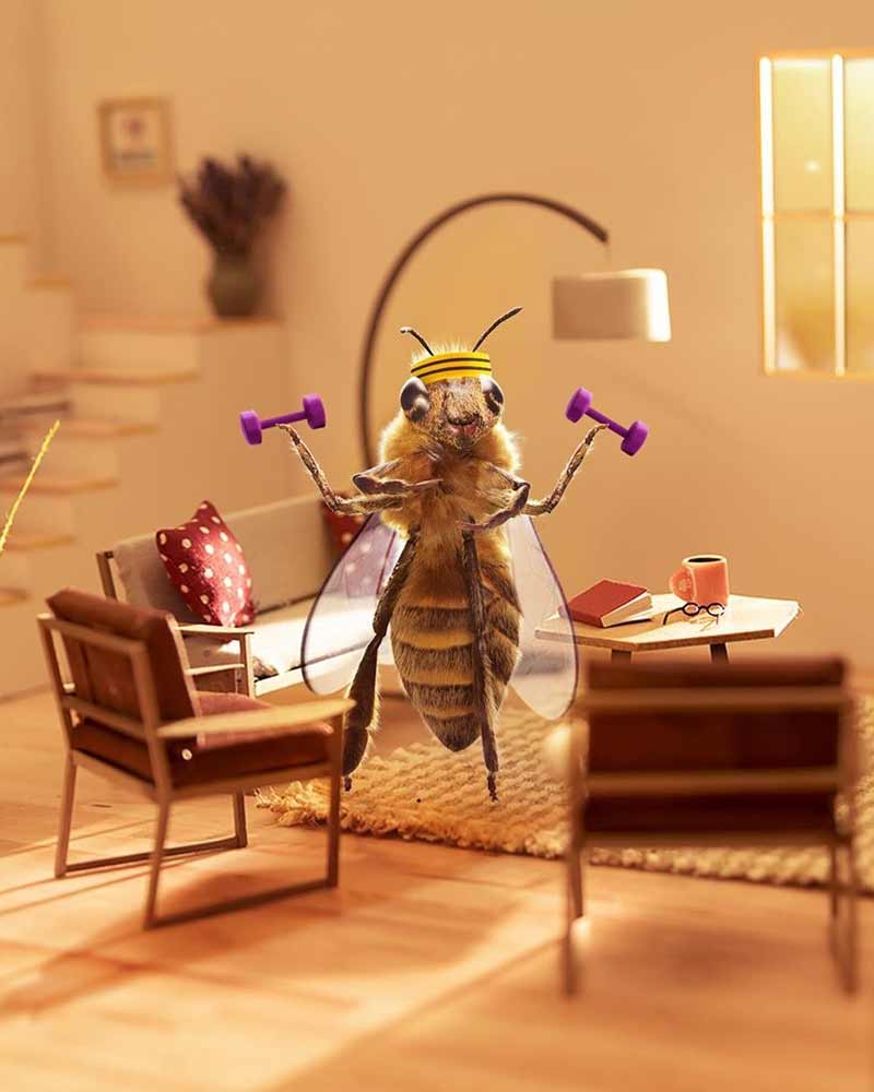 Portrait of Bee Influencer