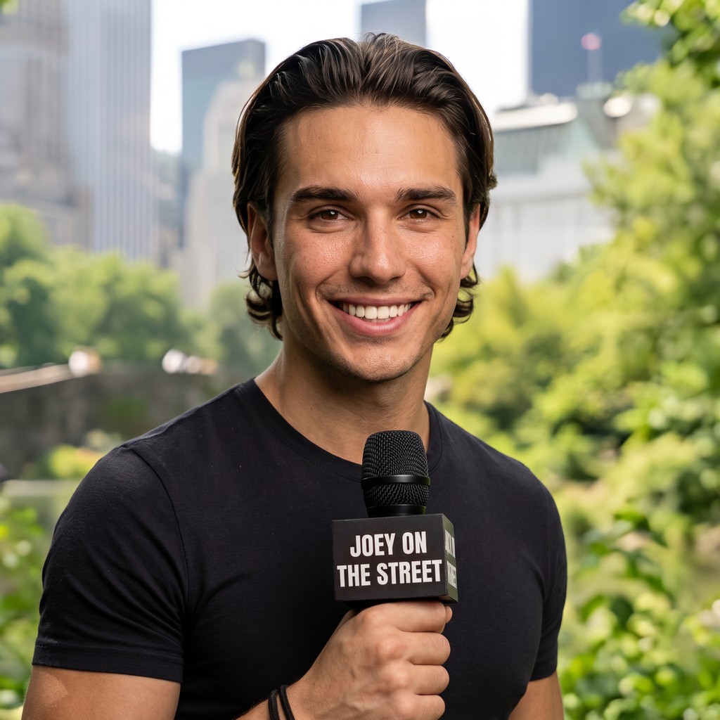 Portrait of Joey on the Street