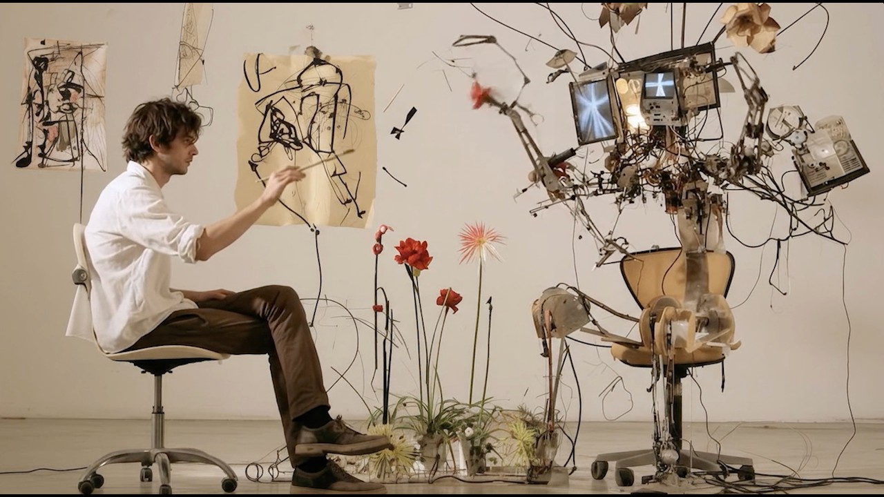 Still from Artist and the Machine