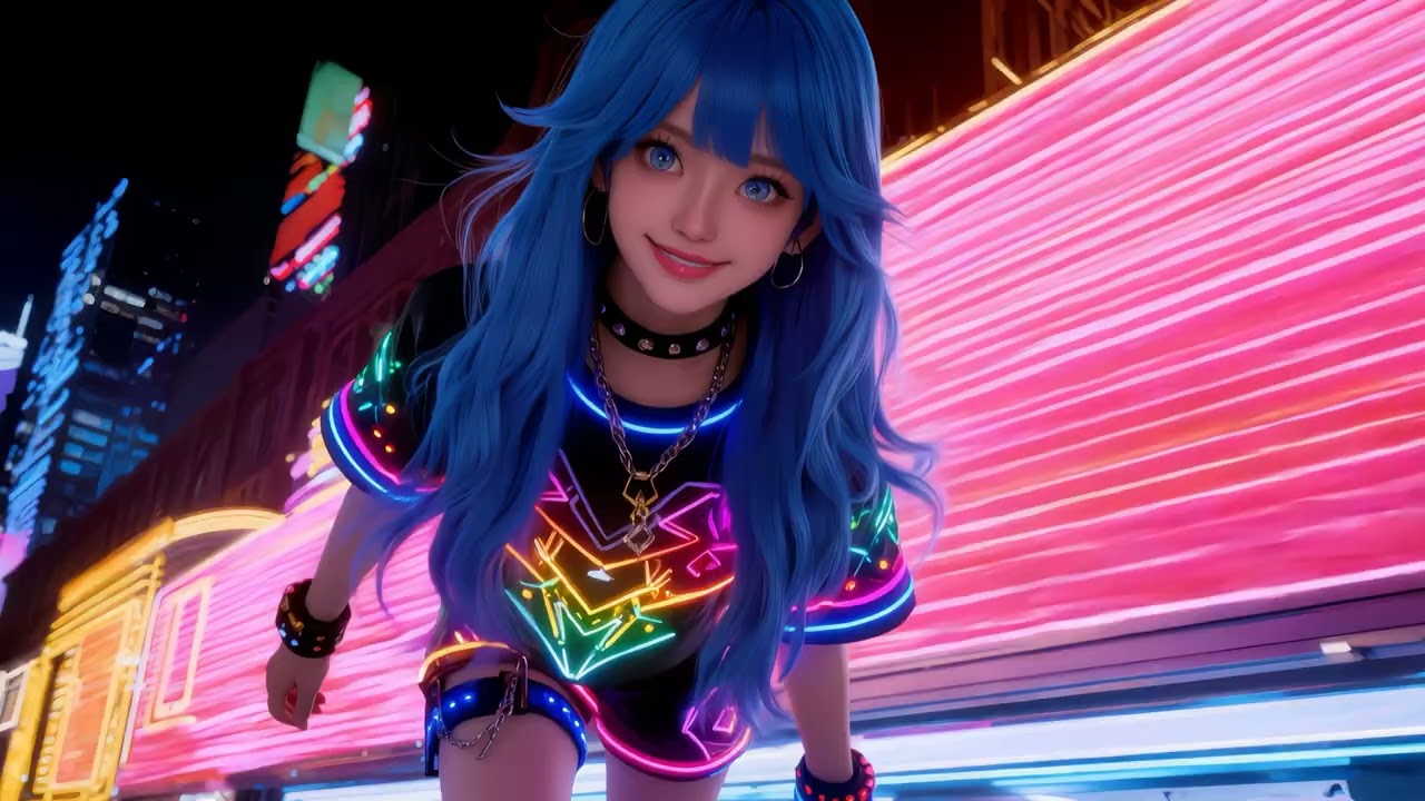 Still from Dangerous in Neon