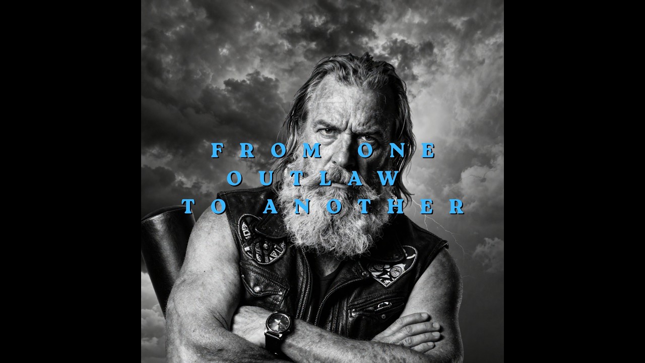 Still from FROM ONE OUTLAW TO ANOTHER