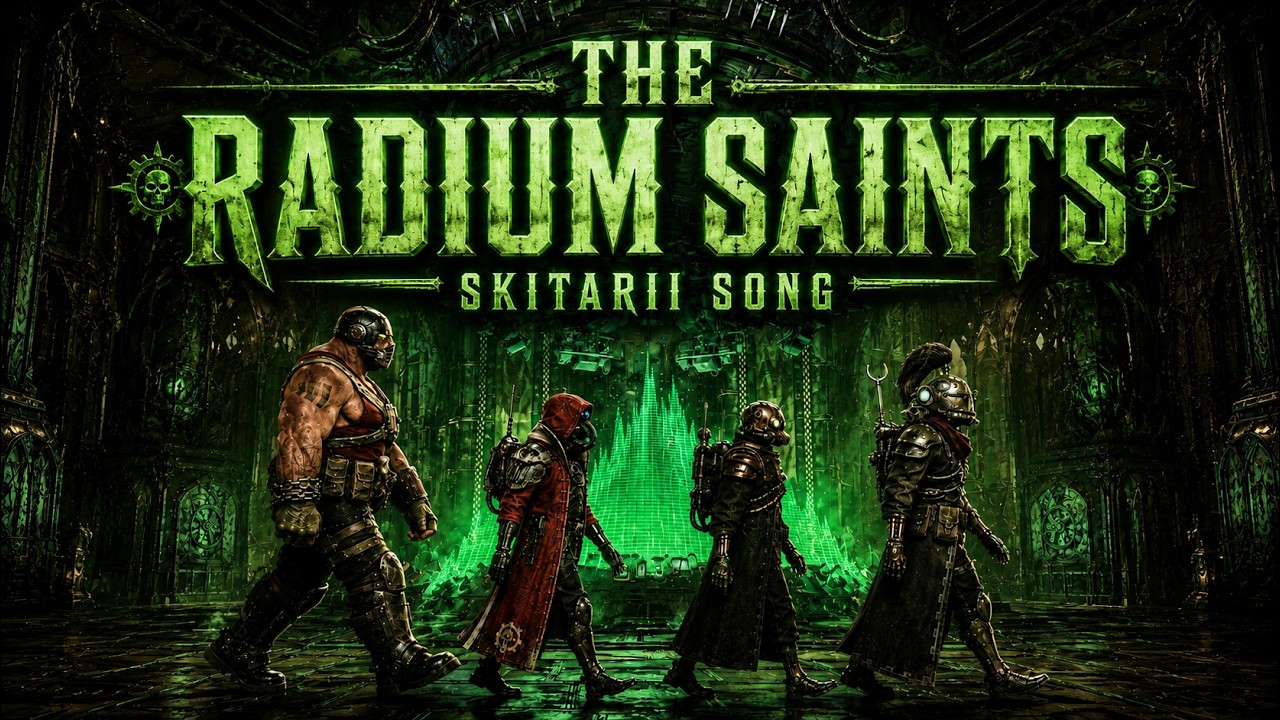 Still from The Radium Saints