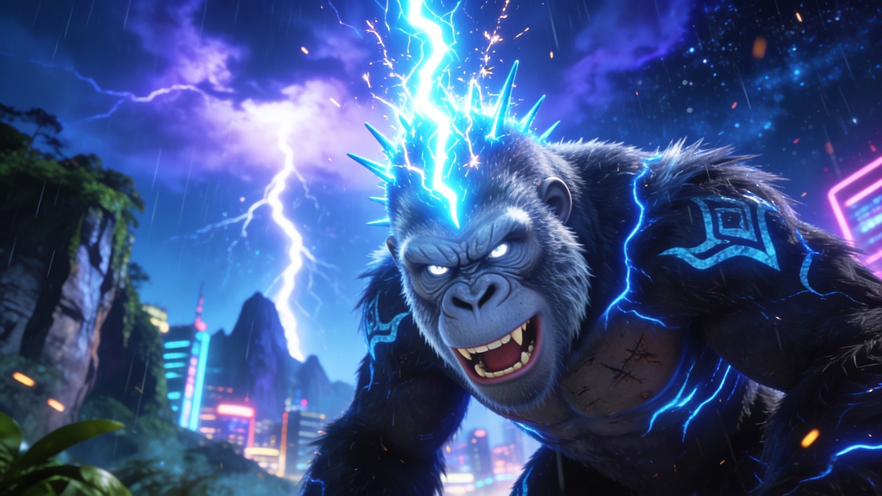 Still from Thunder Monkey
